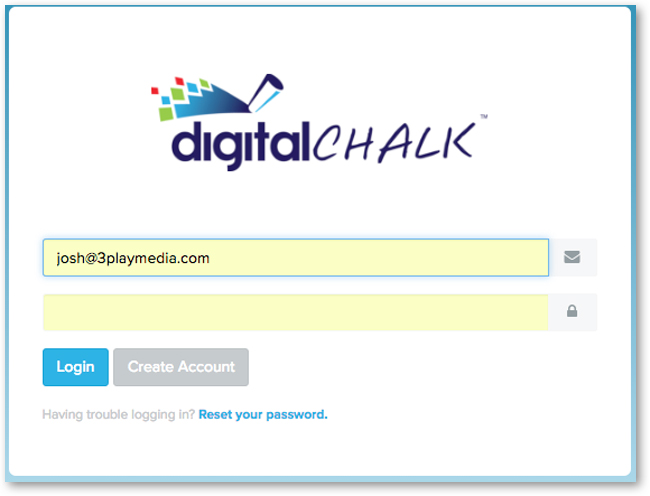 Digital Chalk Login