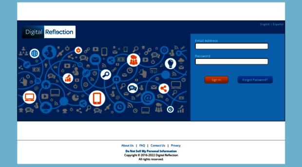 Digital Reflection Login