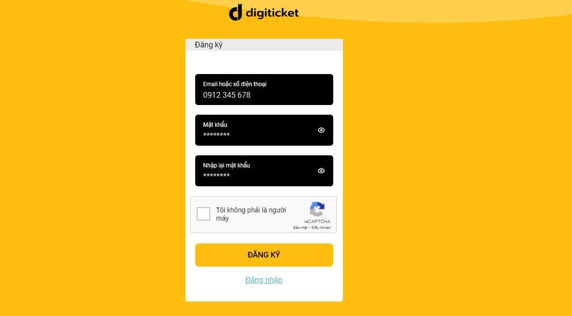 Digitickets Login