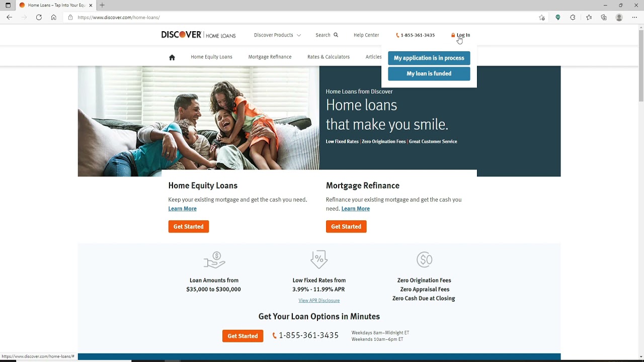 Discover Home Equity Login