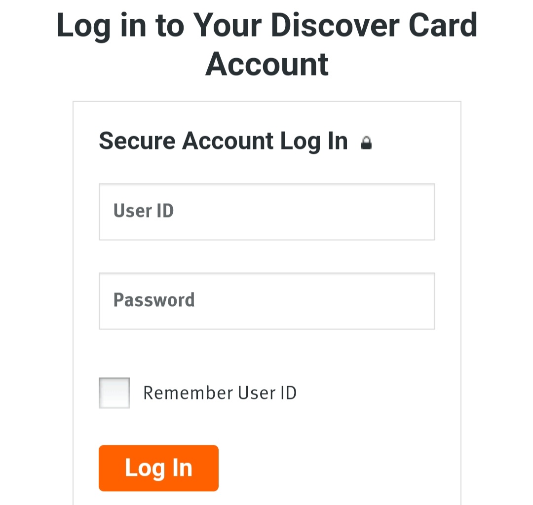 Discovercard.Com Login