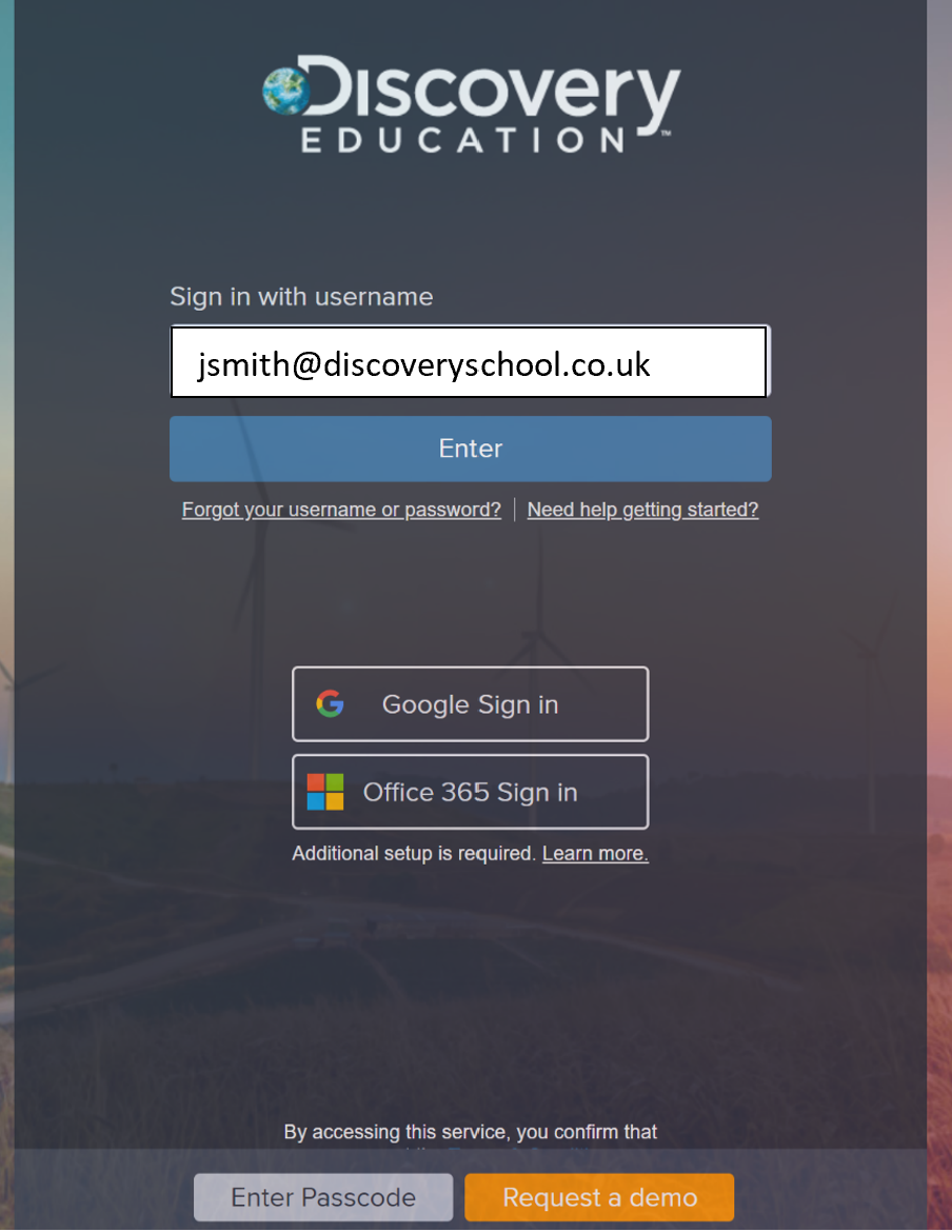 Discovery Education Login