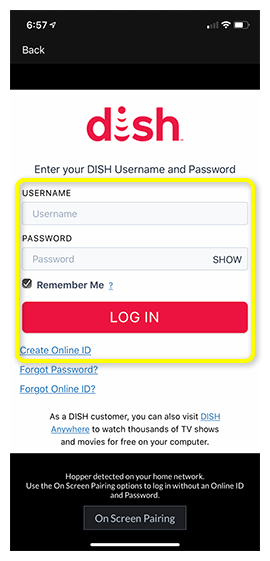 Dish Com Login