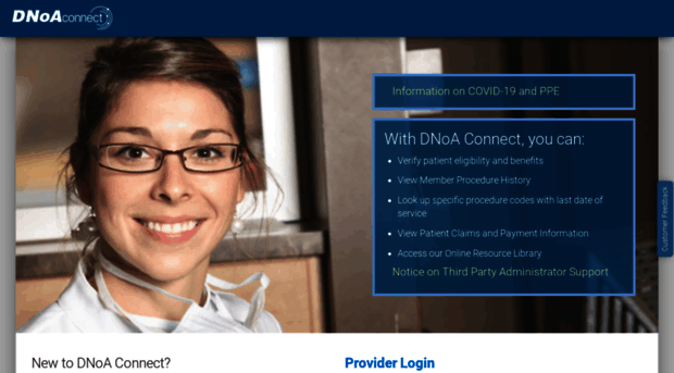 Dnoa Connect Login