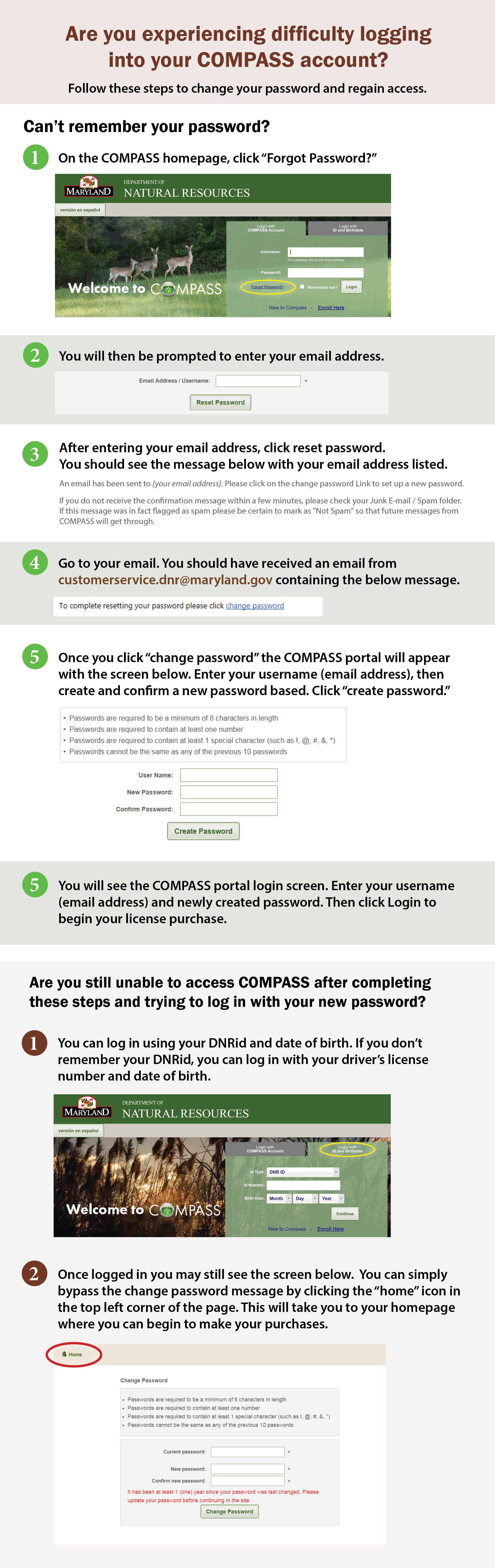 Dnr Compass Login