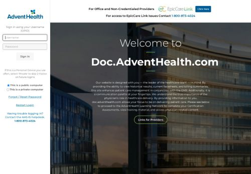 Doc Adventhealth Login