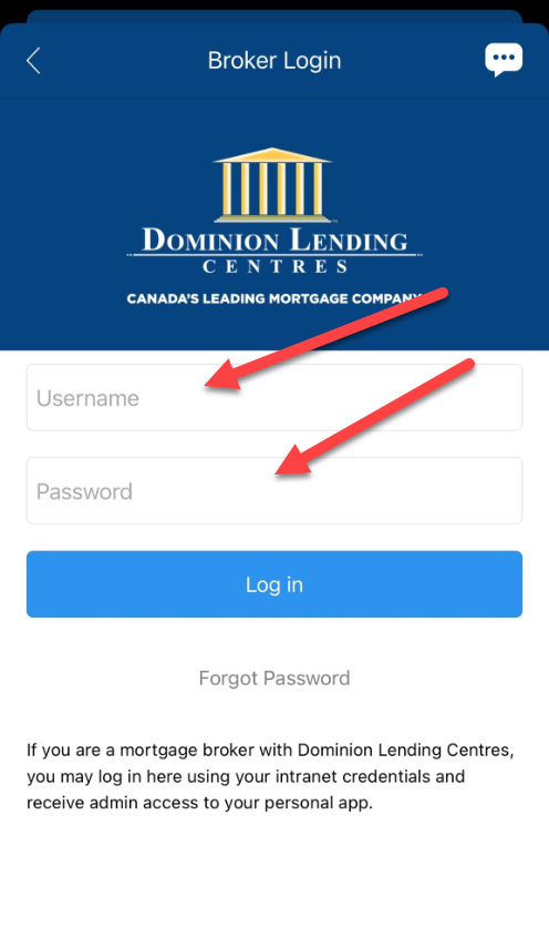 Dominion Lending Login