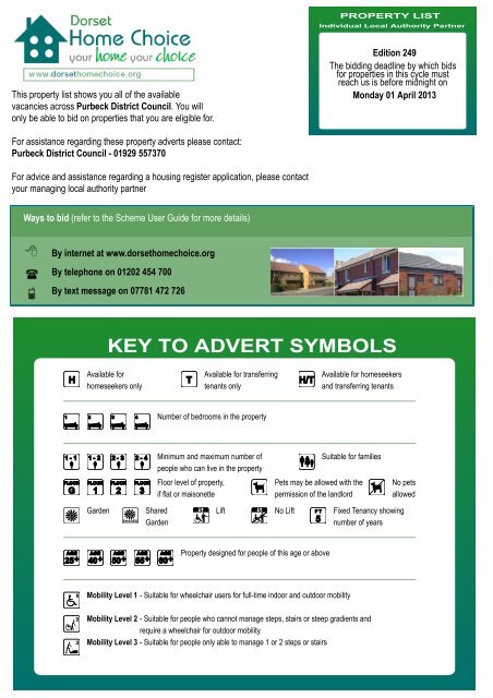 Dorset Housing Login