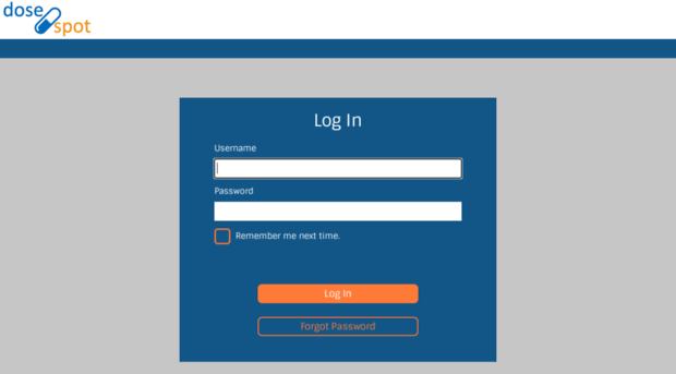 Dose Spot Login
