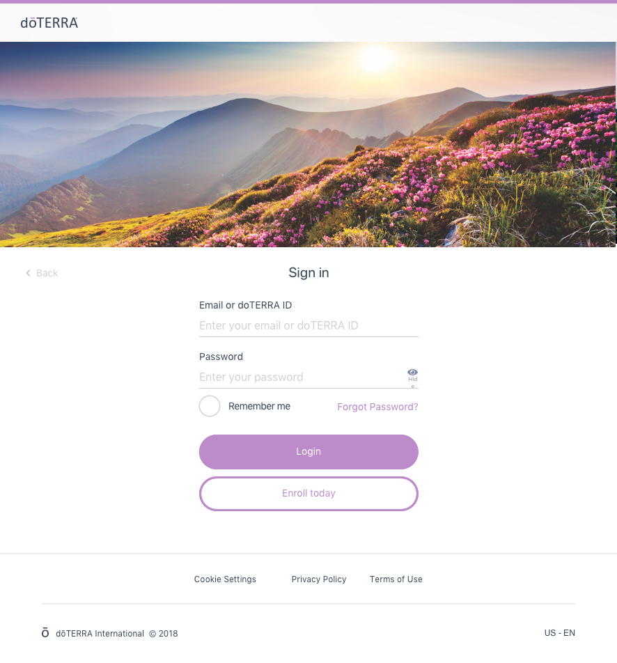 Doterra Com Login