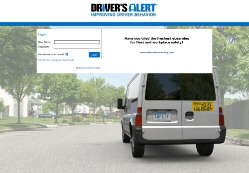 Drivers Alert Login