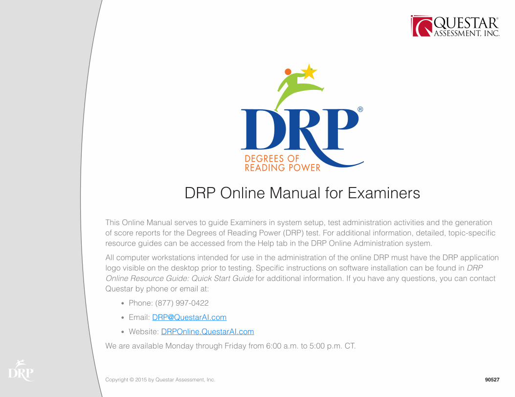 Drp Student Login