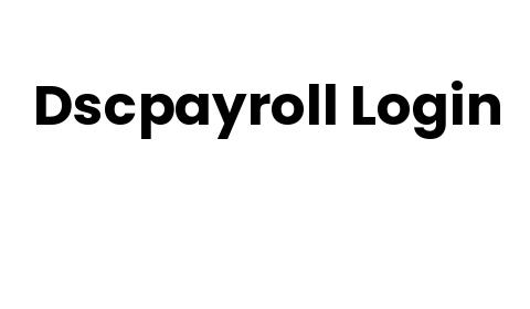 Dscpayroll Com Login