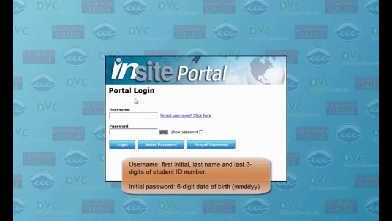 Dvc Insite Login