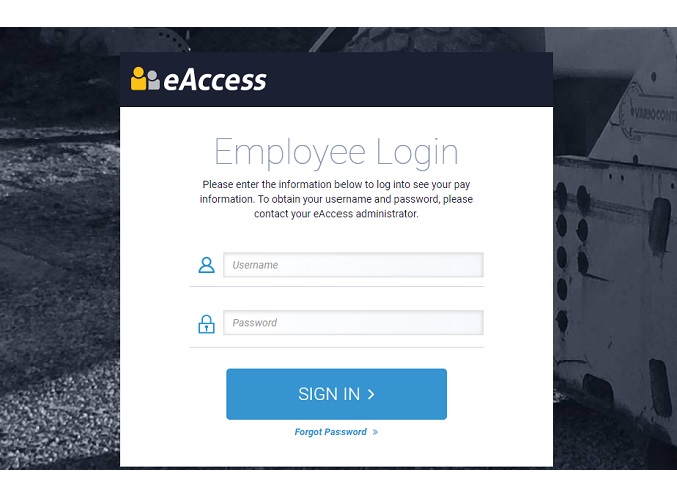 Eaccess Employee Login