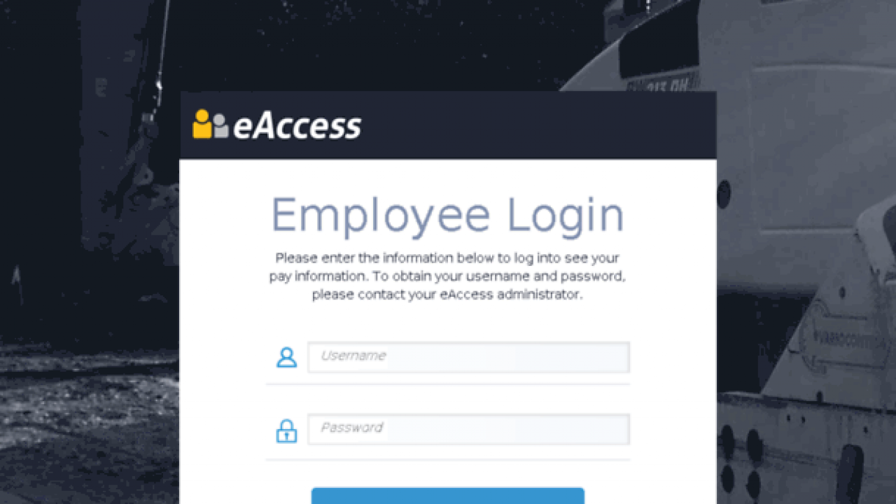 Eaccess Login Page