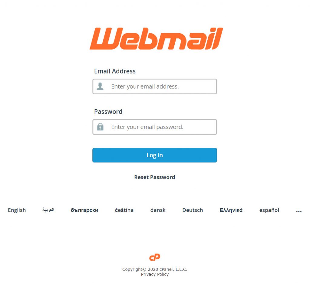 Easily Webmail Login