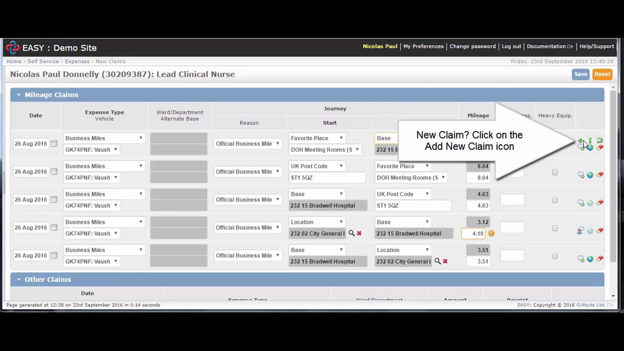 Easy Expenses Login Nhs