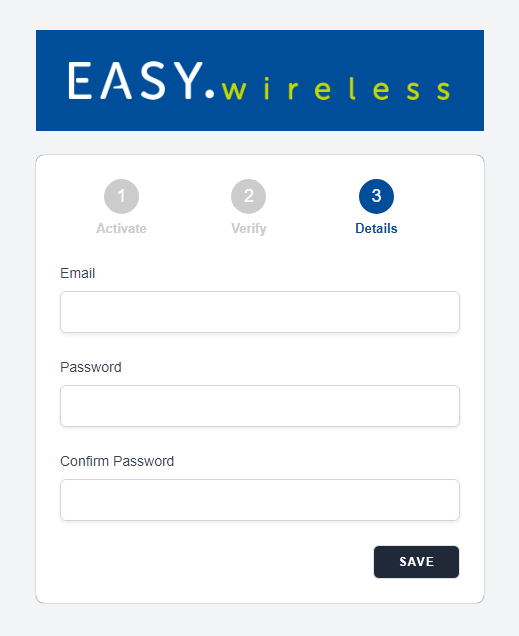 Easy Wireless Account Login