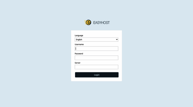 Easyhosting Webmail Login