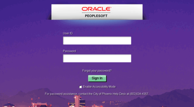 Echris City Of Phoenix Login