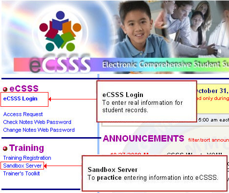 Ecsss Login