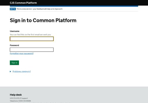 Ejudiciary Common Platform Login