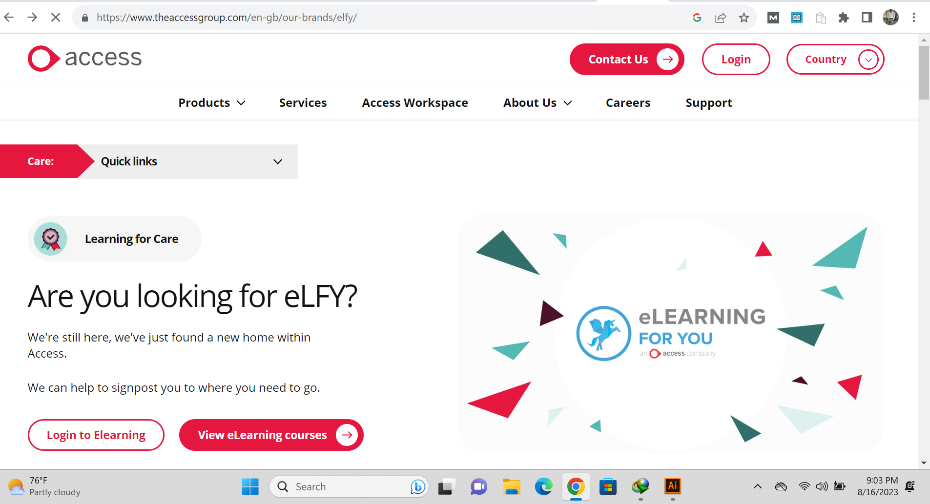 Elfy Login Sign