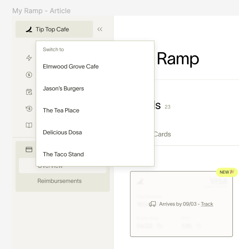 Email Ramp Login