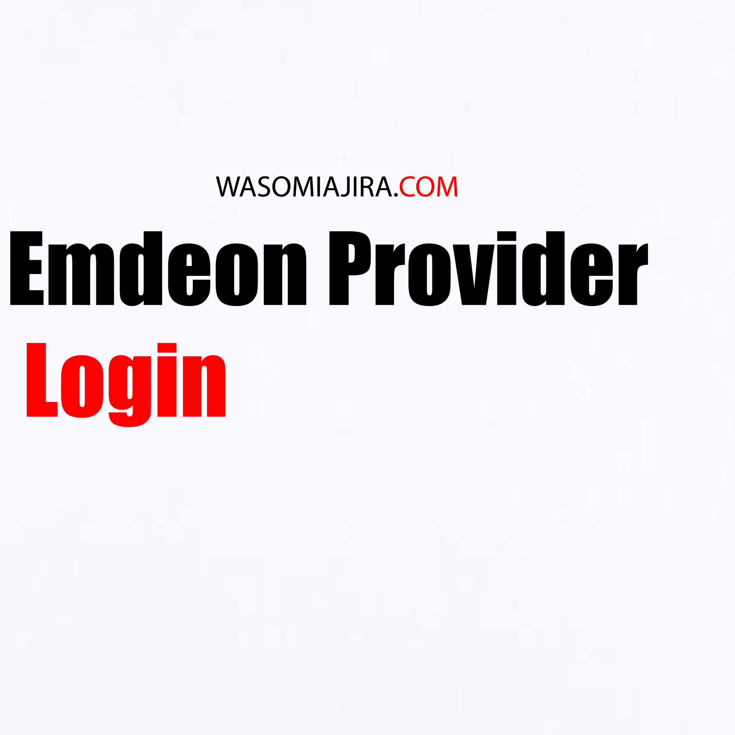 Emdeon Login For Providers