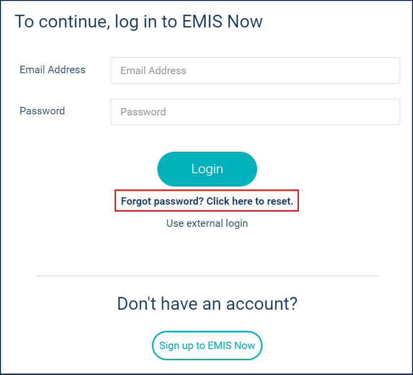 Emis Now Login