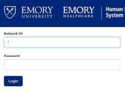 Emory E-Vantage Login