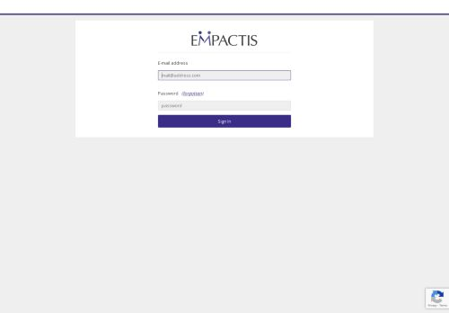 Empactis Login