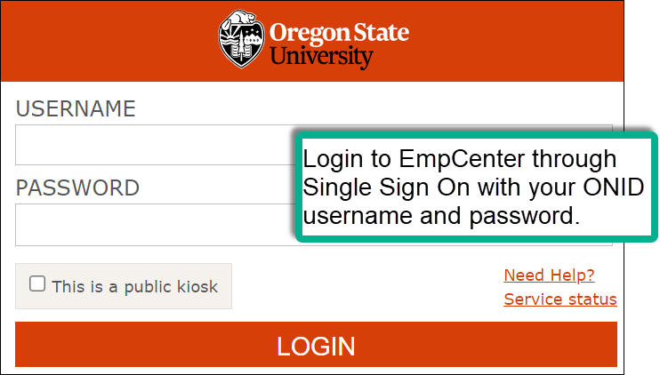 Empcenter Login