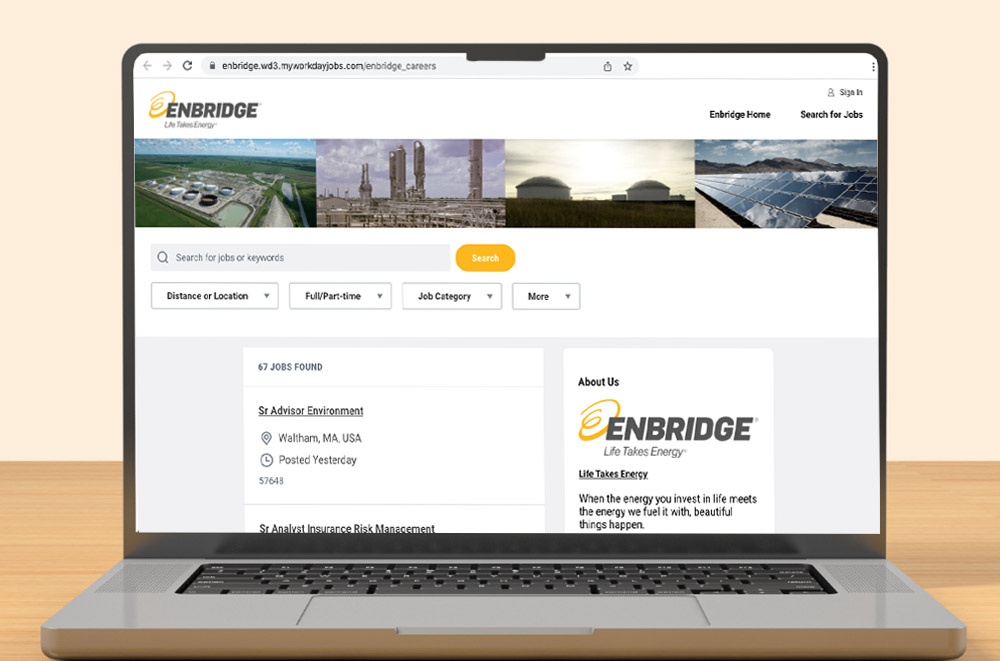 Enbridge Careers Login