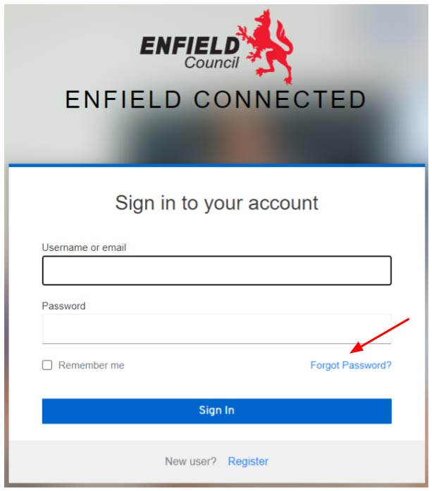 Enfield Council Login