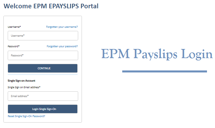 Epm Payslip Login