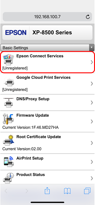 Epson Connect Login