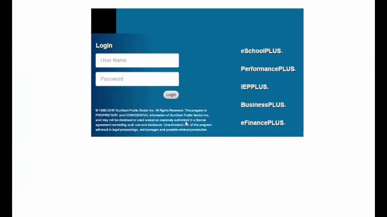 Eschools Parent Login