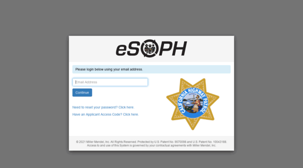 Esoph Login