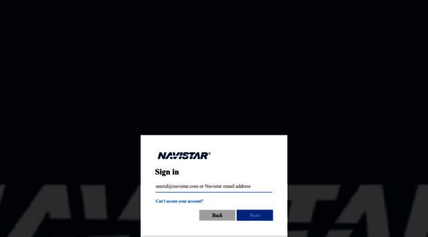 Ess Navistar Com Login