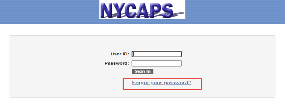 Ess Nycaps Login