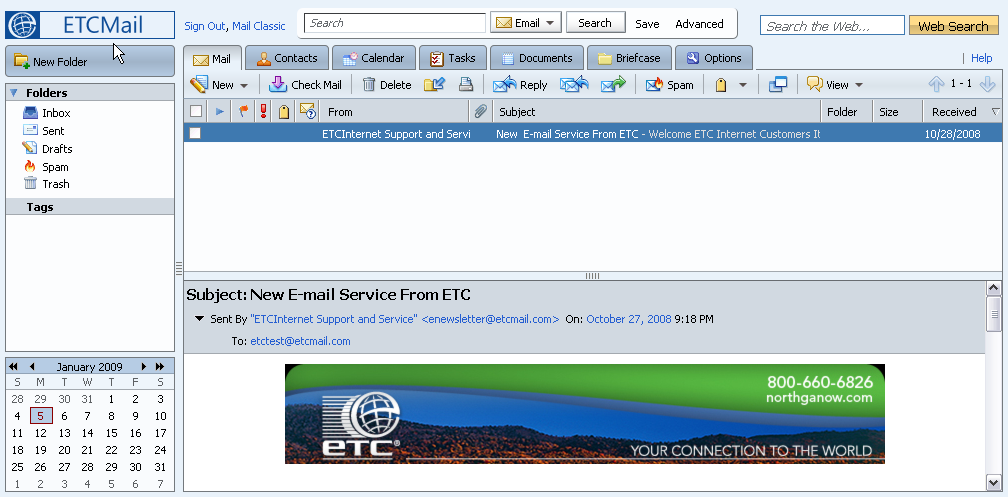 Etcmail Email Login