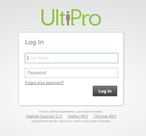 Ew41 Ultipro Com Login