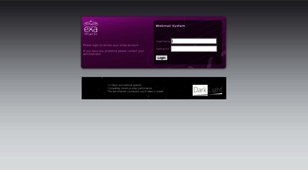 Exa Webmail Login