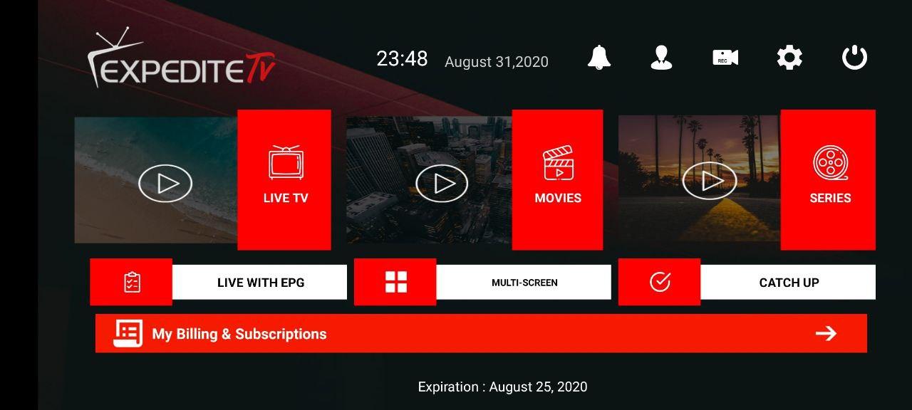 Expedite Tv Login