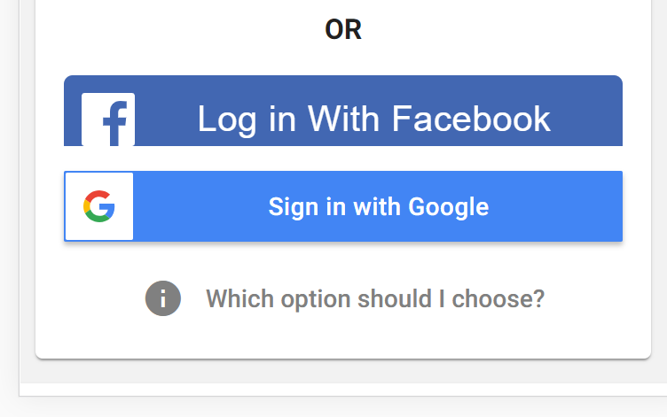 Facebook Login Chrome