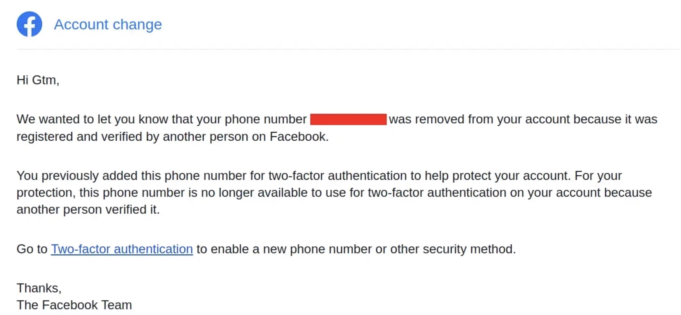 Facebook Login Notification Bypass