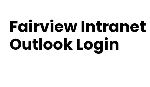 Fairview Email Login