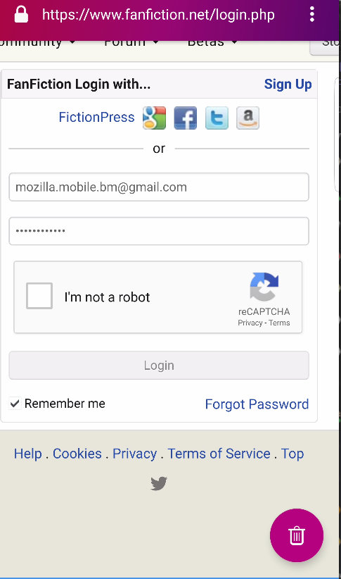 Fanfiction Net Login
